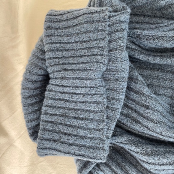 Echo Verde Long Sleeve Turtleneck Sweater Blue Women’s Size Medium NEW - Picture 4 of 10